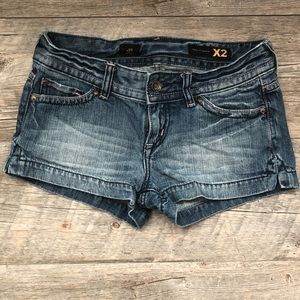 COPY - Express low rise jean shorts
